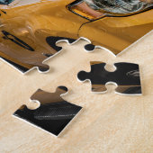 ニューヨークのタクシー。 ジグソーパズル (側面)