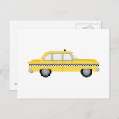 ニューヨークのタクシー ポストカード (正面/裏面)