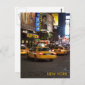 ニューヨークのタクシー ポストカード (正面/裏面)