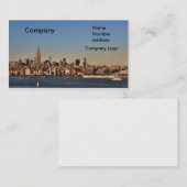 ニューヨークのテーマの名刺 名刺 (正面/裏面)