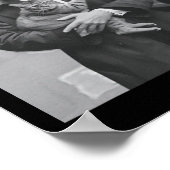 ニューヨークのトランプとネコ ポスター (角)