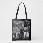 ニューヨークのトートバックのニューヨークの陸標の記念品のバッグ トートバッグ (正面)