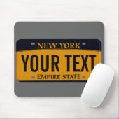 ニューヨークのナンバープレートのマウスパッド マウスパッド (マウス)