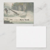 ニューヨークのノートカード ノートカード (正面/裏面)