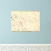 ニューヨークのハリソン キャンバスプリント (インサイチュ (ウッドフロア))