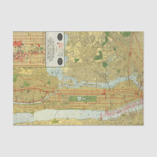 ニューヨークのハート 薄葉紙 (正面)