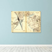 ニューヨークのハーモンパーク キャンバスプリント (インサイチュ (ウッドフロア))