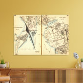 ニューヨークのハーモンパーク キャンバスプリント (インサイチュ (リビング))