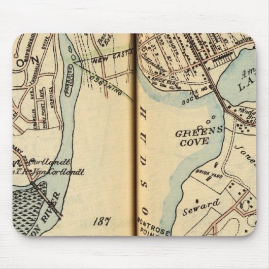 ニューヨークのハーモンパーク マウスパッド (正面)