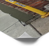 ニューヨークのバッファローからの挨拶。 ポスター (角)