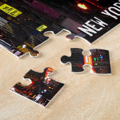 ニューヨークのパズルのタイムズ・スクエアのパズルの記念品 ジグソーパズル (側面)