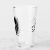 ニューヨークのパーソナライズされためがねニューヨーク土産 タンブラーグラス (左)