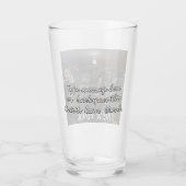 ニューヨークのパーソナライズされためがねニューヨーク土産 タンブラーグラス (裏面)