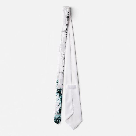 ニューヨークのパーティーのタイ ネクタイ (裏面)