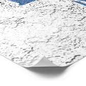 ニューヨークのビッグアップルシールドポスター ポスター (角)