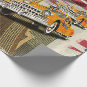 ニューヨークのビンテージポスター。 ラッピングペーパー (角)