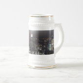 ニューヨークのビールのジョッキのニューヨークシティの記念品のマグ ビールジョッキ (正面右)