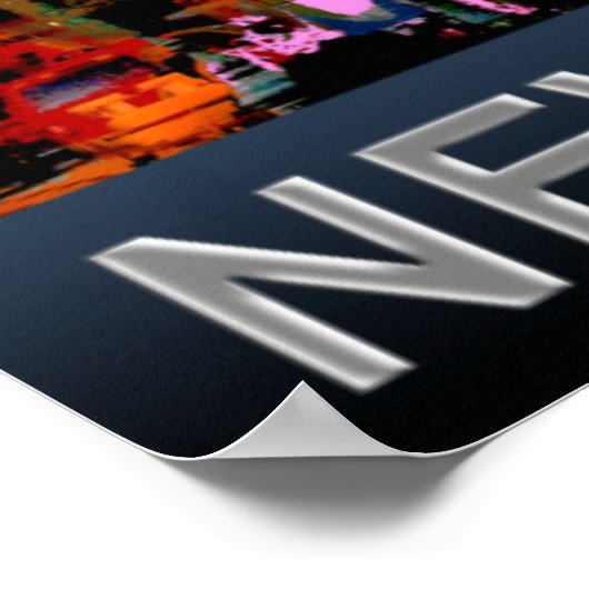 ニューヨークのフリーダムタワー ポスター (角)