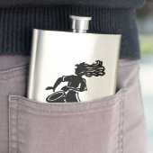 ニューヨークのブギウギ夜ドラム虹 フラスク (インサイチュ)