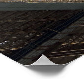 ニューヨークのブルックリン橋 ポスター (角)