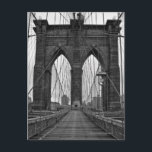 ニューヨークのブルックリン橋 ポストカード<br><div class="desc">ニューヨークのブルックリン橋。 | Weygan Randolph Mayes | AssetID: 98060604</div>