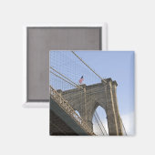 ニューヨークのブルックリン橋 マグネット (正面/裏面)