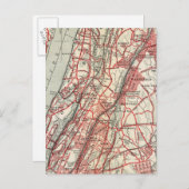 ニューヨークのペラムマナーハーレム、ヨンカーズ ポストカード (正面/裏面)