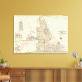 ニューヨークのペラム州Mt Vernon ward 5 キャンバスプリント (インサイチュ (リビング))