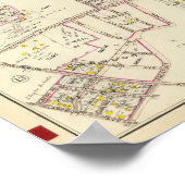 ニューヨークのペラム州Mt Vernon ward 5 ポスター (角)