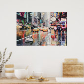 ニューヨークのペリカン「迂回」 ポスター (キッチン)