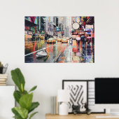 ニューヨークのペリカン「迂回」 ポスター (ホームオフィス)