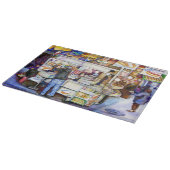 ニューヨークのホットドッグ神 カッティングボード (角)