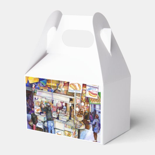 ニューヨークのホットドッグ神 フェイバーボックス (正面サイド)