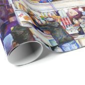 ニューヨークのホットドッグ神 ラッピングペーパー (ロールコーナー)