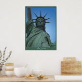 ニューヨークのポスター自由の女神ニューヨークプリント ポスター (キッチン)