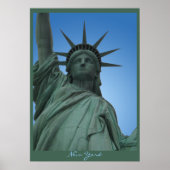 ニューヨークのポスター自由の女神ニューヨークプリント ポスター (正面)