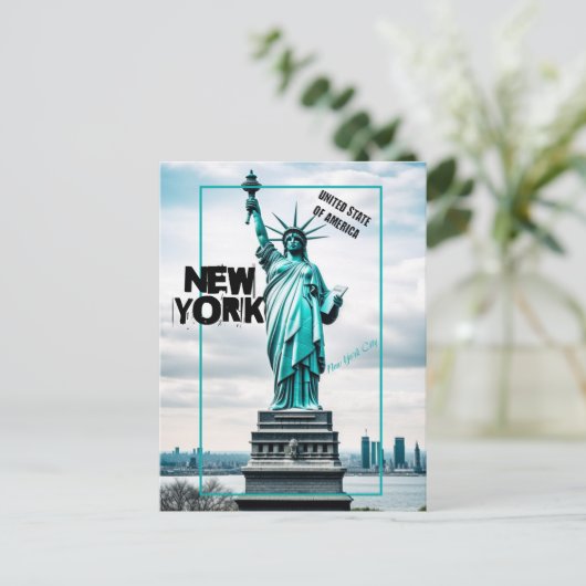 ニューヨークのポストカードエステティック ポストカード (スタンド正面)