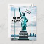 ニューヨークのポストカードエステティック ポストカード (正面/裏面)