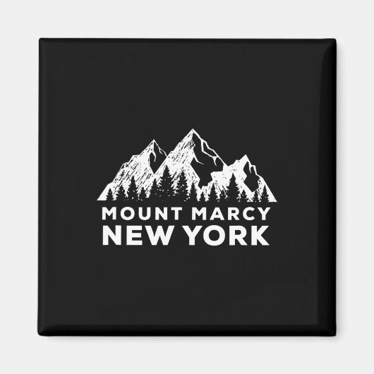 ニューヨークのマウントマーシーでの登山 マグネット (正面)