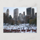 ニューヨークのメリークリスマス シーズンポストカード (正面)