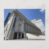 ニューヨークのモイニハン列車ホールのはがき ポストカード (正面)