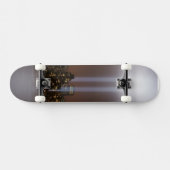 ニューヨークのライトの世界貿易センター捧げ物。 スケートボード (横)