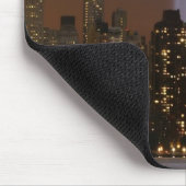 ニューヨークのライトの世界貿易センター捧げ物。 マウスパッド (コーナー)