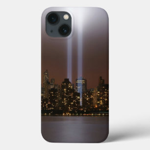 ニューヨークのライトの世界貿易センター捧げ物。 iPhone 13ケース