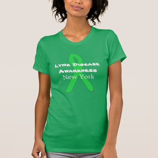 ニューヨークのライム病啓発Tシャツ Tシャツ (正面)