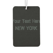 ニューヨークのリバティ・エアフレッシュナー記念像 カーエアーフレッシュナー (裏面)