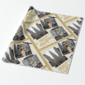 ニューヨークのロックフェラープラザからメリークリスマス ラッピングペーパー (アンロールド)