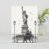 ニューヨークのロマンチックな日:自由に愛 シーズンカード (スタンド正面)