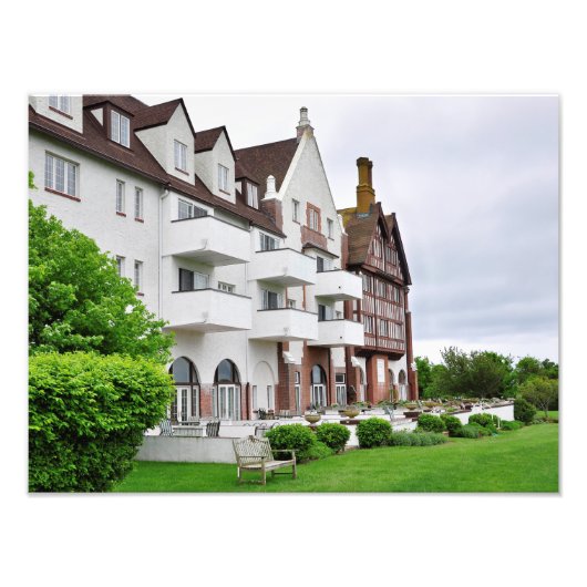 ニューヨークのロングアイランド、モントーク荘 フォトプリント (正面)
