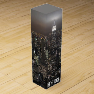 ニューヨークのワイン箱はニューヨークの記念品をカスタマイズ ワインギフトボックス